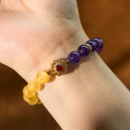 Fortune Jewel Citrine Amethyst Pleasure Bracelet