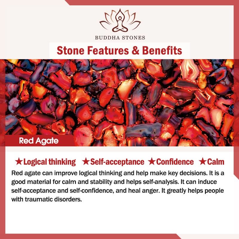 Fortune Jewel Citrine Red Agate Moon Prosperity Bracelet