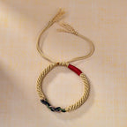 Fortune Jewel Tibetan Hand-rubbed Cotton Rope Luck Bracelet
