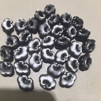 Fortune Jewel Natural Silver Sheen Obsidian Auspicious Clouds Protection Soothing Necklace Pendant