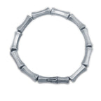 Fortune Jewel Bamboo Pattern Alloy Strength Bracelet