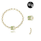 Fortune Jewel 925 Sterling Silver Natural Hetian Jade Peace Buckle Butterfly Zircon Luck Bracelet Necklace Pendant