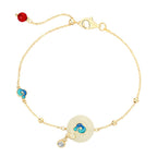 Fortune Jewel 925 Sterling Silver Natural Hetian Jade Auspicious Clouds Abundance Bracelet