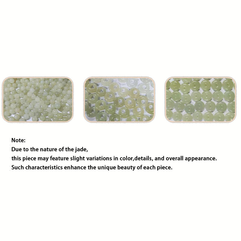 Fortune Jewel 925 Sterling Silver Natural Hetian Jade Cute Rabbit Pearl Abundance Earrings Fortune Jewel