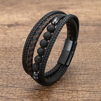 Fortune Jewel "Wishing Strength to Rise from Within" Lava Rock Bracelet Includes Gift Message Card Fortune Jewel