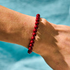 Natural Cinnabar Beads Pixiu Wealth Bracelet