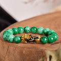 Fortune Jewel FengShui PiXiu Jade Protection Bracelet