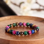 Fortune Jewel Tiger Eye Resolve Courage Bracelet
