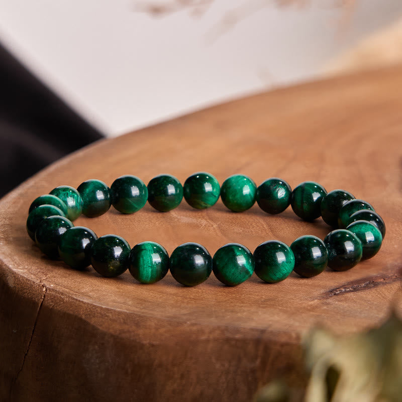 Fortune Jewel Tiger Eye Growth Healing Energy Bracelet