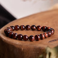 Fortune Jewel Natural Tiger Eye Healing Bead Bracelet
