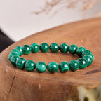 Fortune Jewel Natural Malachite Protection Calmness Bracelet
