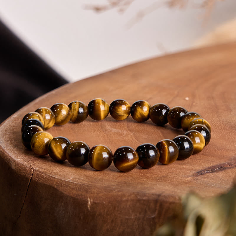 Fortune Jewel Tiger Eye Strength Bracelet