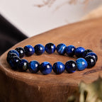Fortune Jewel Blue Tiger Eye Balance Bracelet