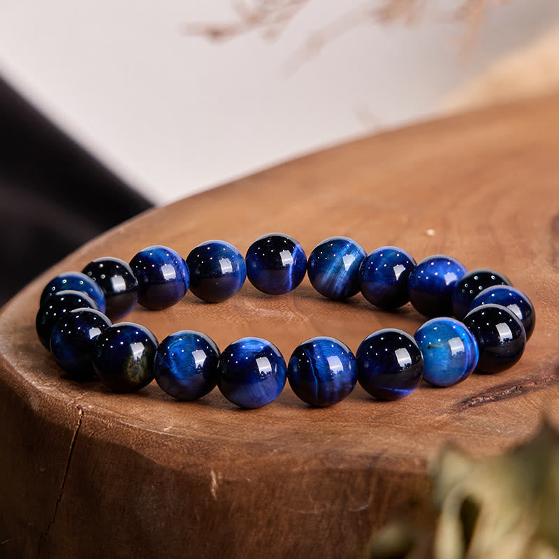 Fortune Jewel Blue Tiger Eye Balance Bracelet