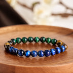 Fortune Jewel Blue Tiger Eye Green Tiger Eye Tiger Eye Balance Bracelet