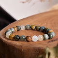 Fortune Jewel Natural Eagle's Eye Stone Confidence Positive Bracelet