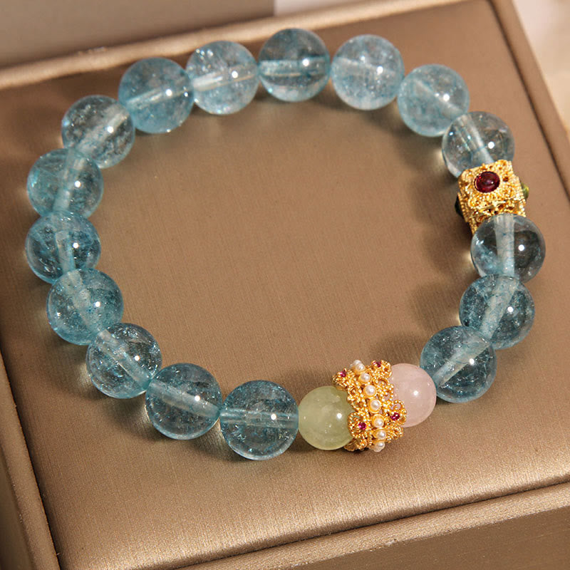 Fortune Jewel Natural Kyanite Healing Communication Bracelet