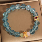 Fortune Jewel Natural Kyanite Healing Communication Bracelet