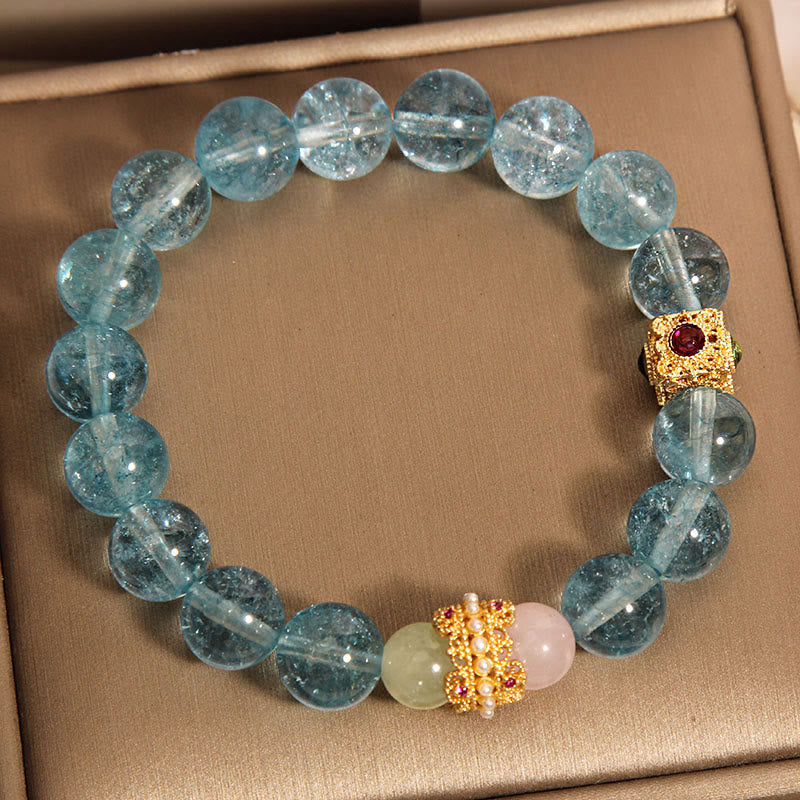 Fortune Jewel Natural Kyanite Healing Communication Bracelet