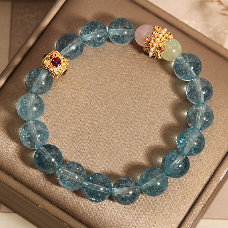 Fortune Jewel Natural Kyanite Healing Communication Bracelet