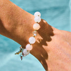 Fortune Jewel Blue Crystal Amethyst Sun Stone Green Aventurine Healing Bracelet