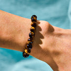 Fortune Jewel Tiger Eye Strength Bracelet