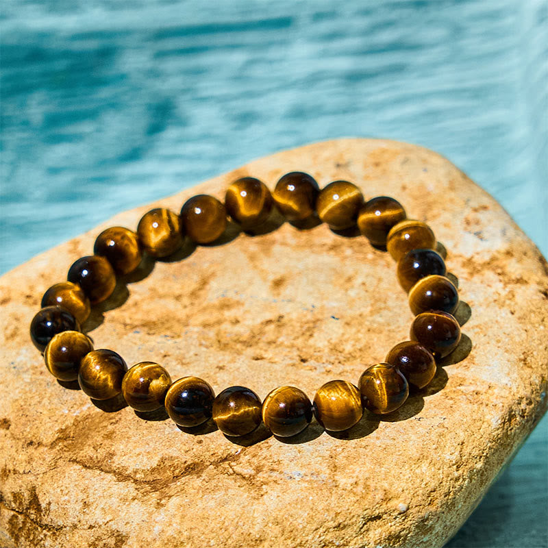 Fortune Jewel Tiger Eye Strength Bracelet