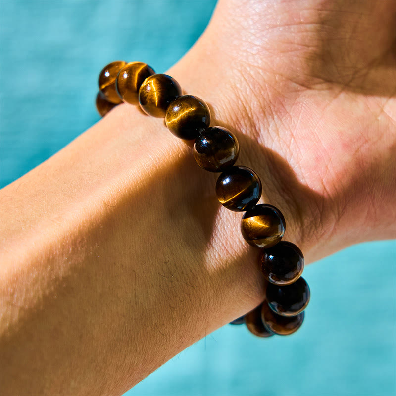 Fortune Jewel Tiger Eye Strength Bracelet