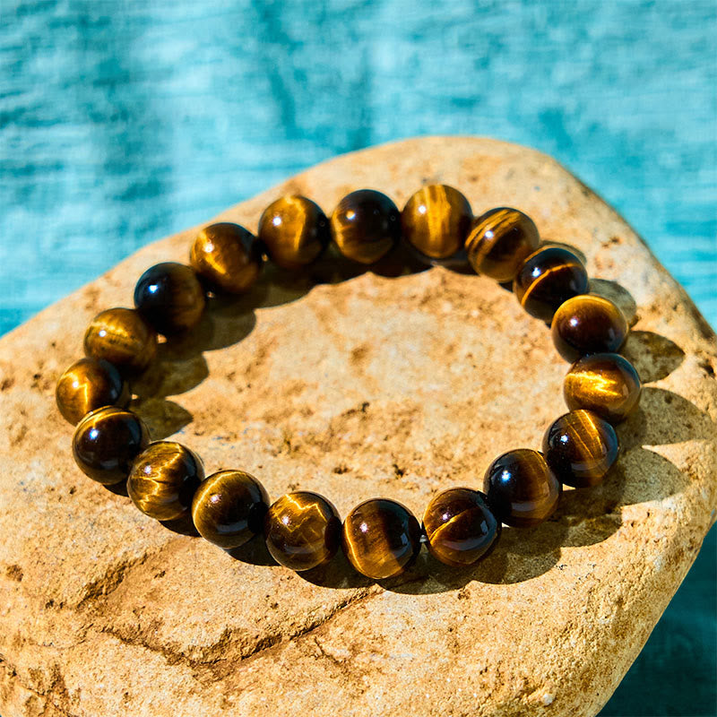 Fortune Jewel Tiger Eye Strength Bracelet