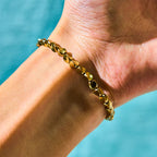 Fortune Jewel Tibetan Copper Beads Healing Luck Bracelet
