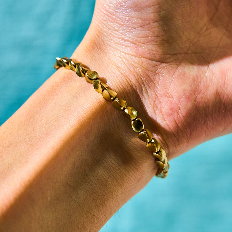 Fortune Jewel Tibetan Copper Beads Healing Luck Bracelet