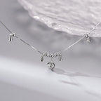Fortune Jewel 925 Sterling Silver Antiquity Bell Protection Anklet