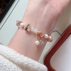 Fortune Jewel Natural Super Seven Crystal Irregular Small Pieces Positive Bracelet