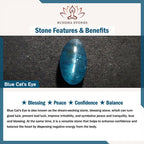 Fortune Jewel Cat's Eye Round Ball Confidence Necklace Pendant