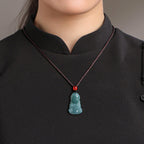 Fortune Jewel Jade Baobao Buddha Prosperity Necklace Pendant Fortune Jewel