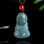 Fortune Jewel Jade Baobao Buddha Prosperity Necklace Pendant Fortune Jewel