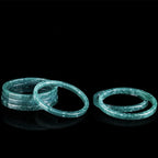Fortune Jewel Natural Jade Abundance Thin Bracelet Bangle