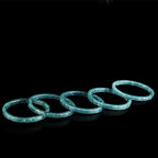 Fortune Jewel Natural Jade Abundance Thin Bracelet Bangle