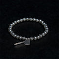 Fortune Jewel Titanium Steel Good Luck Balance Bracelet