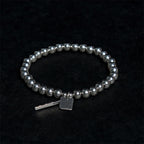 Fortune Jewel Titanium Steel Good Luck Balance Bracelet