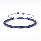 Fortune Jewel Natural Lazurite Spacer Bead Positive Balance Bracelet