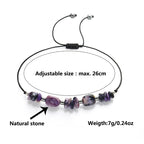 Fortune Jewel Live In The Moment Charoite Hematite Powerful Bracelet