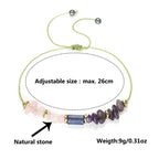 Fortune Jewel Best Friends Forever Amethyst Rose Quartz Lazurite Spiritual Bracelet