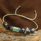 Fortune Jewel New Job Green Aventurine Sodalite Snowflake Obsidian Energy Bracelet