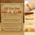 Fortune Jewel Lift Your Soul Citrine Carnelian Sun Stone Happiness Bracelet