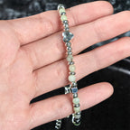 Fortune Jewel Natural Stone Amazonite Amethyst Lazurite Rose Quartz Heart Positive Balance Bracelet