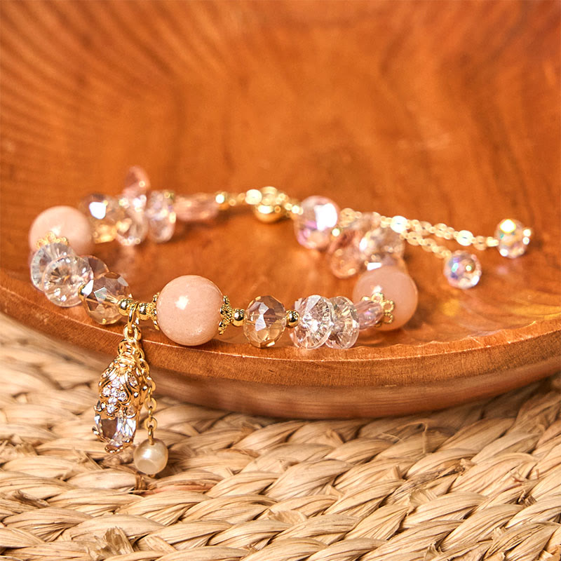 Fortune Jewel Natural Sun Stone PiXiu Wealth Bracelet