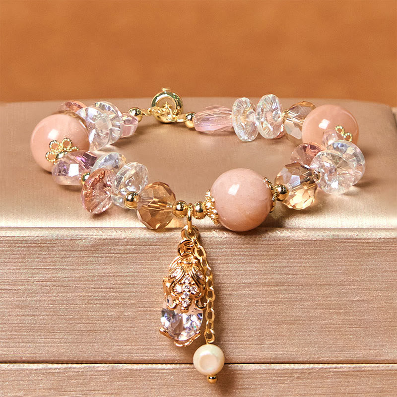Fortune Jewel Natural Sun Stone PiXiu Wealth Bracelet
