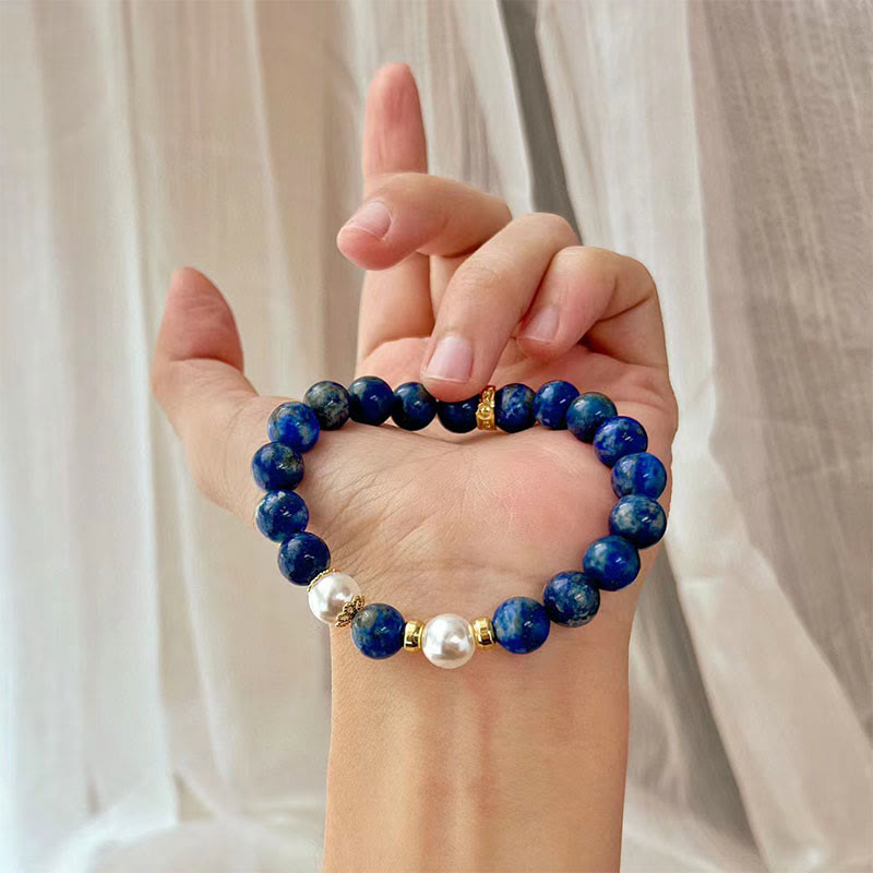 Fortune Jewel Lazurite Beads Serenity Balance Bracelet
