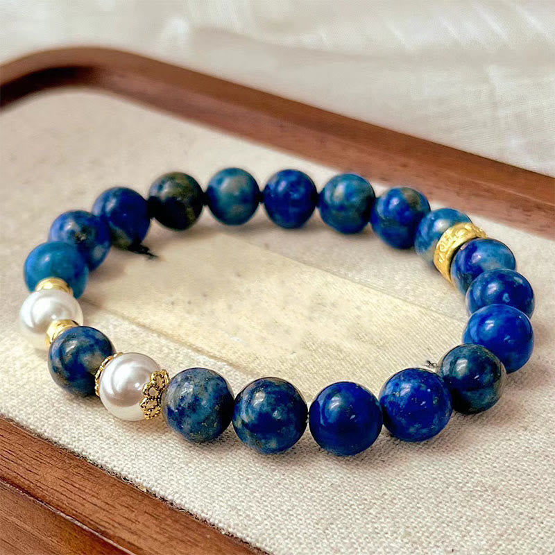 Fortune Jewel Lazurite Beads Serenity Balance Bracelet